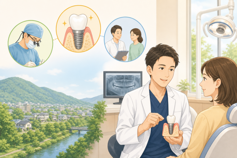インプラント医を選ぶ3つのポイント｜箕面で後悔しないための基準