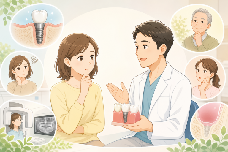 インプラントができないケースとは？箕面の歯科医が判断する理由