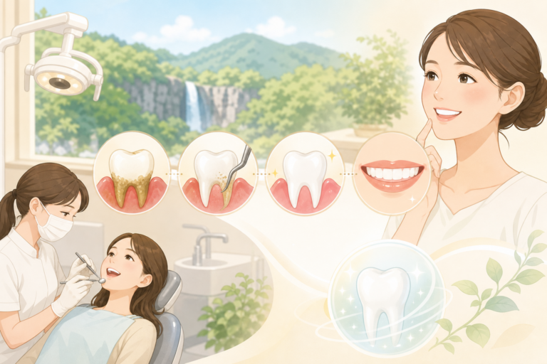 歯を白くする前に知っておきたいこと：箕面の審美歯科が重視する順序